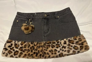 Dolls Kill Generation Kiss LEOPARD INSTINCTS MINIROCK MUSTER Small - Bild 1 von 8