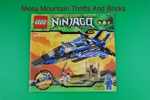 LEGO® Ninjago 9442 Jay’s Storm Fighter Instruction Manual Only! Blue Jet - Picture 1 of 2