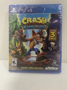 Crash Bandicoot N-Sane Trilogy (Sony Playstation 4, 2017) - Brand New, Sealed - Picture 1 of 2