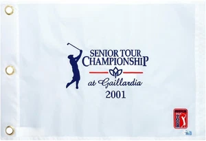 PGA Tour Event-Used Pin Flag from Senior Tour Champship July 12th-15th, 2001 - Picture 1 of 1