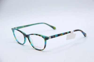 NUEVAS GAFAS LILLY PULITZER PAMINA VERDE AZULADO TORTUGA MONTURAS AUTÉNTICAS 50-15 Foto 1 de 4