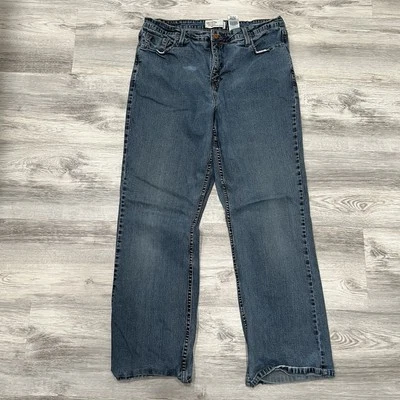 Levi Strauss Mid Rise Bootcut Jeans Classic Denim Blue Jeans Size 18W - Image 1 of 4