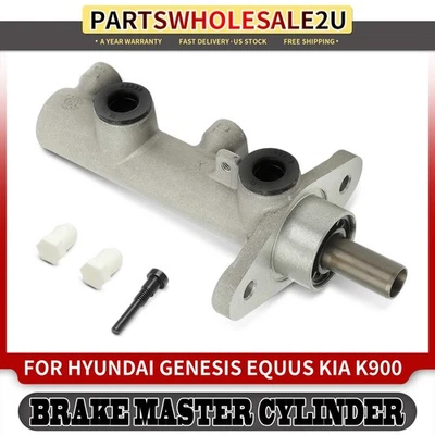 Brake Master Cylinder for Hyundai Equus 2011-2016 Genesis 2009-2013 Kia K900 1" - Image 1 of 4