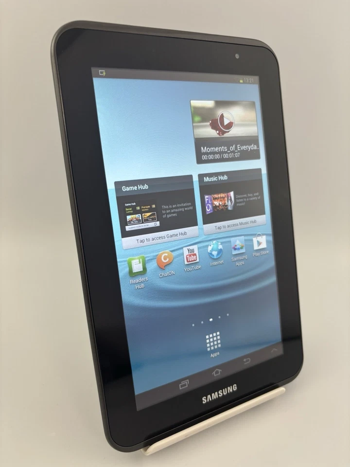 Samsung Galaxy Tab 2 7.0 GT-P3110 Grey Wi-Fi 8GB 1GB Ram 3MP Android Tablet - Image 1 of 4