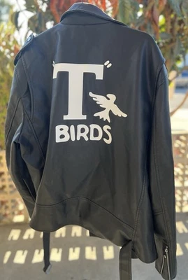 Chaqueta de cuero original Grease T-Birds de Grease The Movie Foto 1 de 2