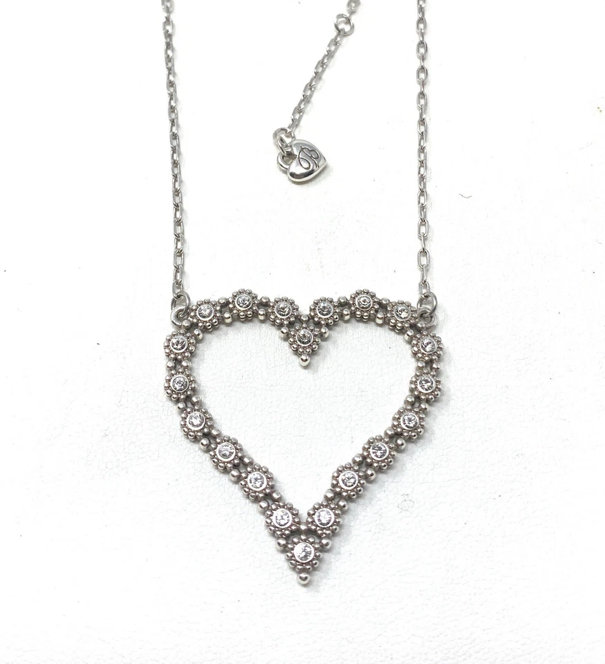 Brighton Twinkle Splendor Heart Necklace Jm0951