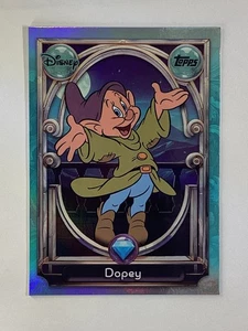 2025 Topps Disney Wonder Winter Foil Variation #107 Dopey Blancanieves 7 enanos - Imagen 1 de 2