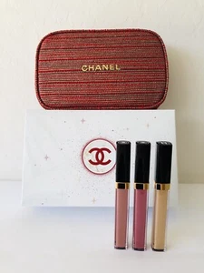 CHANEL Holiday Limited-edition 4-Pc. Sheer Genius Lip Set, NEW IN BOX - Picture 1 of 7