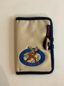 HERGÉ TINTIN ET MILOU PORTEFEUILLE ÉDITION LAFUMA 12X18 CM EXCELLENT ÉTAT - Picture 1 of 3