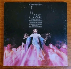 Leonard Bernstein's Mass Christmas Holy COLUMBIA RECORDS 1972 2LP Meditation EX - Picture 1 of 5