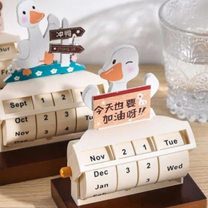 Rotating Calendar Desktop Ornaments Calendar Rotating Calendar Annual Calendar - Afbeelding 1 van 15