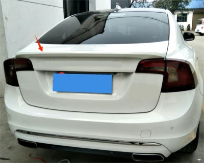 Factory Style Unpainted Rear Trunk Spoiler Wing For 2011-2019 Volvo S60 Sedan Foto 1 de 4