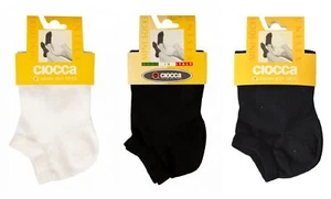 Socke CIOCCA Minisocken Ghost reine Baumwolle unisex Artikel 764 - Bild 1 von 7