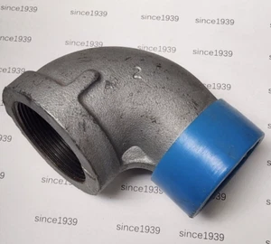 2" Galvanized Street Elbow, Malleable - Picture 1 of 1