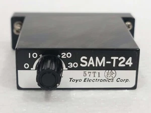 TOYO ELECTRONICS SAM-T24 ANNUNCIATOR 57T1 FAST SHIPPING - Picture 1 of 12