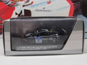 SPARK DEALERSHIP - AUDI R8 LMS NURBURGRING 24H 2009 #97 - 1:43 SCALE MODEL CAR - Picture 1 of 9