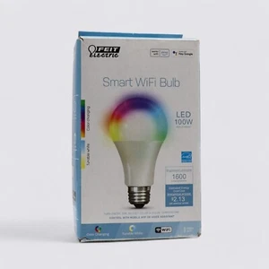 Feit Electric 100W RGBW WiFi Smart LED Bulb 1600 Lumens (Untested) - Picture 1 of 5