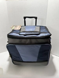 Columbia Rolling Thermal Pack Cooler Ice Line Family Size Collapsible Cart w Tag - Picture 1 of 18