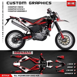 Kungfu Graphics Motorcycle Full Stickers Decals Kit for TE SM SMS 630 2009-2012 - Picture 1 of 8