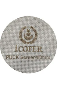 IKAPE 53.5mm Espresso Puck Screen, 1.7mm  Ultra Thin Coffee Reusable stainless - Picture 1 of 4