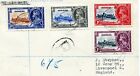 Bermuda+1935+Silver+Jubilee+set+on+a+registered+cover+to+Liverpool