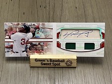 2022 Panini National Treasures David Ortiz Materials Auto Booklet 5/5 Red Sox