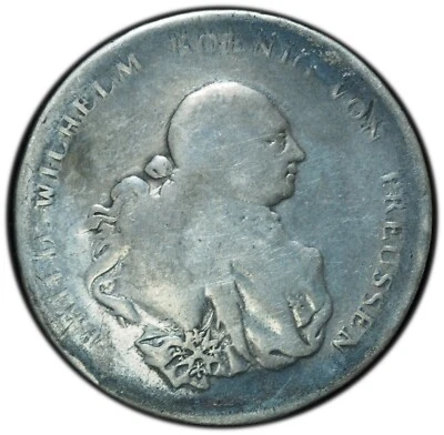 1788-B German States Prussia Thaler Fine Condition - Image 1 of 3