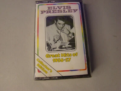 Elvis Presley Great Hits of 1956-57 Collectors Edition Cassette Tape SEALED NEW - Image 1 of 3
