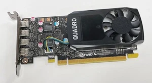 Dell NVIDIA Quadro P620 2GB GDDR5 4 Mini DP Low Profile Graphics Card KN802 - Picture 1 of 3