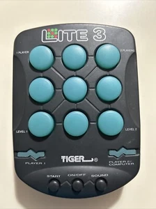 Vintage Tiger Lite 3 Handheld Electronic Memory Puzzle Game 1996 - Picture 1 of 6
