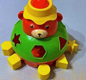 Vintage Playskool Ordinatore forme orsacchiotto con forme - Foto 1 di 3
