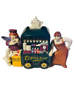 San Francisco Music Box Bakery Espresso Coffee Pitcher Coffee Figurine Creamer 