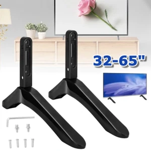 TV Ständer Fernseher Standfuß TV Bein 32-65 Zoll Sockelfüße Halterung Samsung DE - Bild 1 von 15