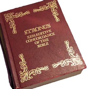 Die erschöpfende Konkordanz der Bibel - Deluxe Version James Strong Hardcover - Bild 1 von 12