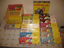 PROIETTORE FESTACOLOR HARBERT + 15 SERIE DA 42 DIAPOSITIVE WALT DISNEY ETC NUOVO