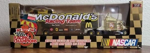 NASCAR Gold Commemorative Series 1:64 Transporter with Stock Car #94 McDonalds - Picture 1 of 8