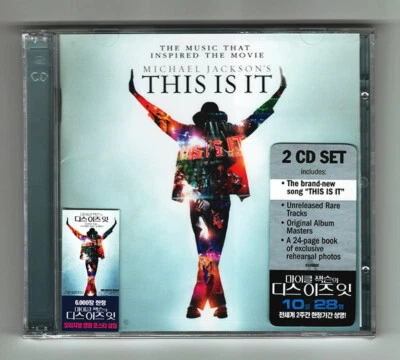 Michael Jackson - This Is It (2CD), Korean Exclusive ver. w/ Poster New & Sealed - Image 1 of 4