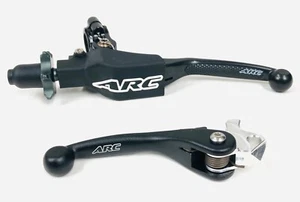 ARC Front Brake DC-8 Comp Text Clutch Perch Levers Standard Black KX250F KX450F - Picture 1 of 4