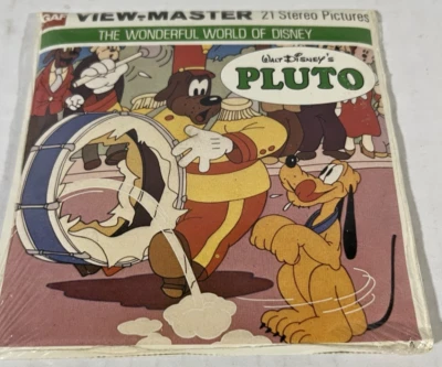 Wonderful World of Disney Disney's PLUTO View Master Reels Packet B529 SEALED! - Image 1 of 2