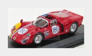 1:43 BEST Alfa Romeo 33.2 #180 Targa Florio 1968 Gosselin Trosch Red BE9390 Mode - Picture 1 of 2