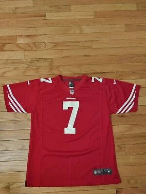 Camiseta deportiva Colin Kaepernick San Francisco 49ers NFL Nike On Field nueva sin etiquetas juvenil L Foto 1 de 4
