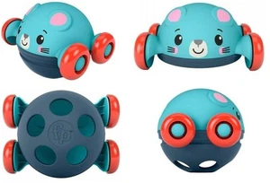 Fisher Price Baby Roll Pop and Zoom Friends Ages 2+ Toy Mouse Car - Picture 1 of 5