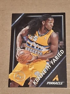 2013 Kenneth Faried Panini Pinnacle Artist's Proof NBA Karte #179 Manimal Nuggets - Bild 1 von 2