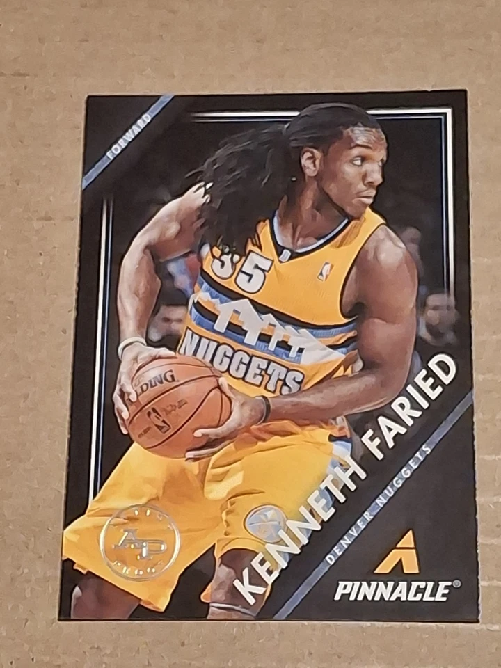 2013 KENNETH FARIED PANINI PINNACLE ARTIST'S PROOF NBA CARD #179 MANIMAL NUGGETS - Image 1 of 2