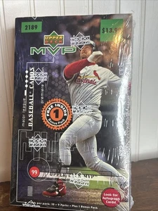 1999 Upper Deck MVP Baseball FACTORY SEALED Retail Box Premiere Edition - Picture 1 of 8
