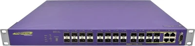 Extreme Summit X450a-24x 16155 24-Port SFP GE Switch 4x RJ-45 + Rack Ears + G... - Image 1 of 4