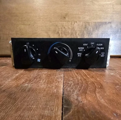 1995-1996 Ford F150 F250 F350 Bronco Heater Climate Control Switch MAX A/C OEM - Image 1 of 4