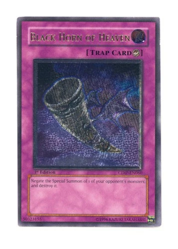 Yugioh! HP Black Horn of Heaven - CDIP-EN060 - Ultimate Rare - Unlimited Edition - Image 1 of 1