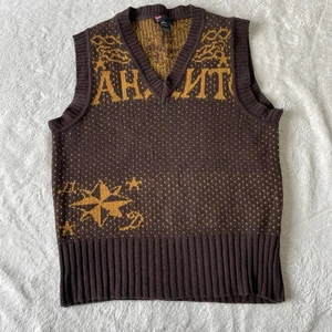 Diesel Mens Wool Vest Large | Vintage Urban Designer - Picture 1 of 11