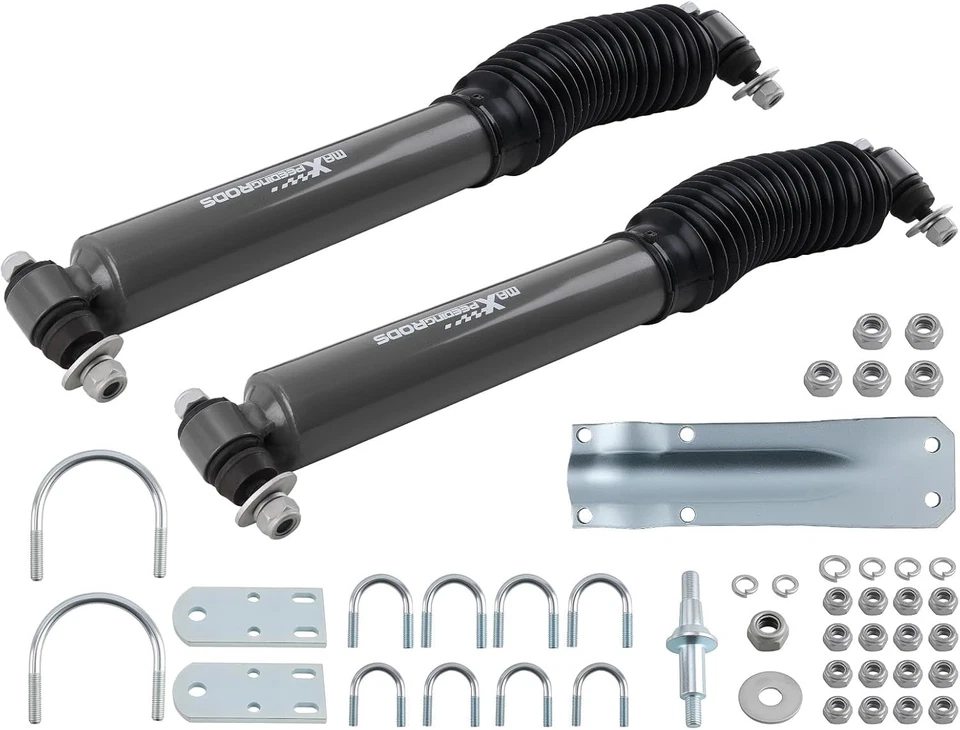 Amortiguador estabilizador de dirección doble para Chevy K5 Blazer GMC Jimmy 1969-1991 4x4 Foto 1 de 4